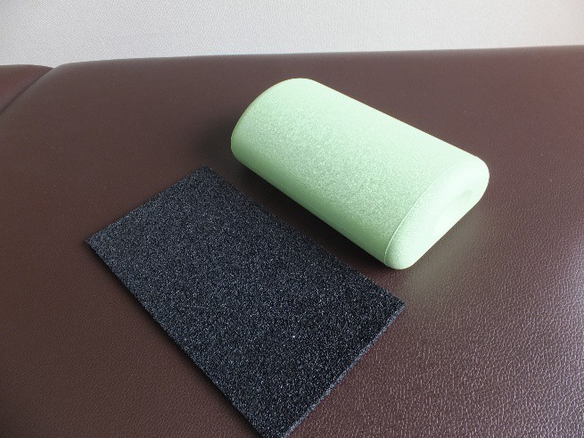 ストレッチルーネ本体と滑り止めシート